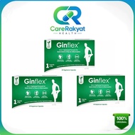【BUY 3 FREE 1】 READY STOCK Ginflex Vegetable Capsules 30s 缓解风湿性骨痛 Relieve pain, aches & strains EXP2