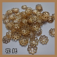[Dream Crystal Dream Crystal] 14K Gold Receptacle Plum Blossom 14K Gold-Covered Accessories Spacer B