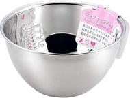 Yoshikawa SJ1395 Stainless Steel Ball, 8.7 inches (22 cm) (with Graduation), Made in Japan, Perfect 
