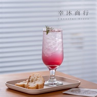 [Xingmu Trading Company] American Libbey Straight Height Goblet 280ml Drink Cup Cold Drink Cup Goble