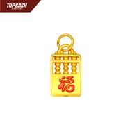 Top Cash Jewellery 999 Gold "FU" Abacus Pendant