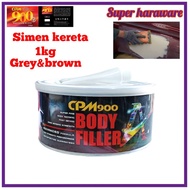 1KG Cpm900 Car Body Putty filler with Hardener Simen keteta/body putty car