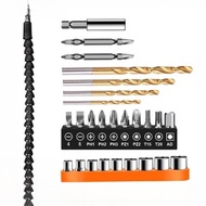 Mesin Bor Baterai Tangan/Cordless Drill Battery/Bor Cordless Power Drills Kit/Mesin bor 2baterai cas