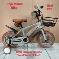 12 Element Coyote Yotel BMX Kids Bike Element Yotel Kids BikeXone 12 InchXone