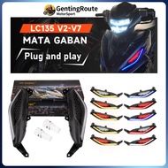 LC135 MATA GABAN SIGNAL LIGHT LC 135 LAMPU DEPAN LAMP GABAN PILOT LIGHT LC135 V2 V3 V4 V5 V6 V7 YAMA
