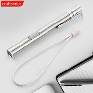 CRAFTSERIES USB Rechargeable Pocket Flashlight Torch Mini LED Lamp for Camping Cycling Flashlights N
