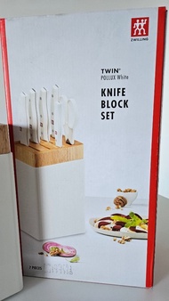 Zwilling Twin Pollux White Knife Block Set 孖人牌套装刀連刀格