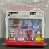 [ON HAND] MCDO KOREA x BT21 SET LIMITED EDITION