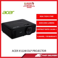 ACER X1228I XGA 4500 LUMENS DLP PROJECTOR HDMI VGA PORT 20000:1,6000HR 2YRS(LAMP1KOR1YR)
