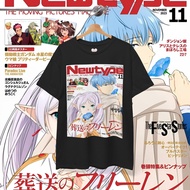 Sousou No Frieren Frieren: Beyond Journey T-Shirt-Anime Design Cool Manga Graphic Shirt Unisex Stree