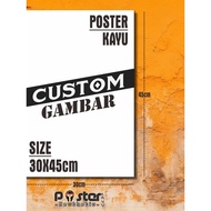 Custom large size A3 A4 A5 large poster size a5 a4 a4 a3+ display