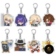 Honkai: Star Rail Acheron Aventurine Emoji acrylic Pendant