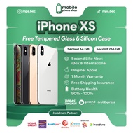 IPHONE XS 64 256 GB - SECOND 99% LIKE NEW - GARANSI IBOX / INTER