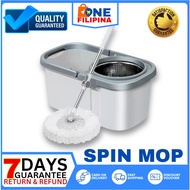 Rotating Mop Floor Cleaning Mop Spinner Mop Wet Cleaning for Home and Room Dust Mop