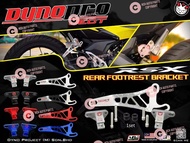 DYNOPRO CNC REAR FOOTREST BRACKET - HONDA - RSX / RS 150 R (100% DYNOPRO ORIGINAL PARTS)
