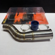 MJL ERM AEROX155 V2 / NVX V2 AIR INTAKE JOINT HOSE / VELOCITY HOSE / INTAKE PIPE STEEL IRON AEROX V2