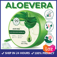 Aloe Vera Gel 300ml Natural Face Creams Moisturizer Acne Treatment Original Skin Repairing Natural Beauty Refreshing Moisturizing Facial