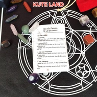 78-card Tarot meaning summary sheet for beginners Basic instructions Tarot cards