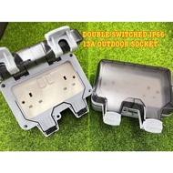 DOUBLE SWITCHED 13A OUTDOOR SOCKET