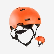 OXELO Skating Skateboarding Scootering Helmet MF540 - Neon Orange