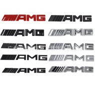 New AMG logo 3D letter emblem for Mercedes Benz C200 C300 E200 E300 S200 S300 C63 S63 G63 CLA GLC re