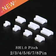 50Pcs JST SH1.0 1.0MM Pitch Connector Housing/Terminals 2P 3P 4P 5P 6P 7P 8P 9P 10P 11P 12Pin Plasti