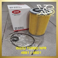 100% ORIGINAL APM OIL FILTER AT-E6722 (9885111942) ISUZU TURBO NPR 4BB1 4BD1