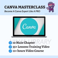 [Video Course] Canva Masterclass Course - Become A Canva Graphic Design Expert Like A PRO -