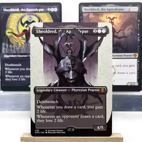 DMU CLB HOLO5-Ⅰ01 Tcg cards proxy magical Sheoldred, the Apocalypse Ancient Copper Dragon Jeska's Wi