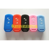 TOMBOL Remote Cover Condom key silicon key Motorcycle Honda New PCX And VARIO 160cc 2button 1pc
