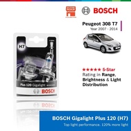 Bosch Plus 120 Gigalight H7 Headlight Bulb for Peugeot 308 T7