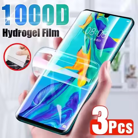 3Pcs Hydrogel Film For Huawei P8 P9 P10 P20 Lite Pro Plus 2016 2017 Screen Protector