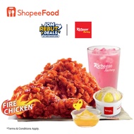 (WM) Richeese Factory: 2 Fire Chicken + Mashed Potatoes (Sales Start: 26 Jan)