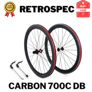Retrospec Carbon Road Bike Wheelset