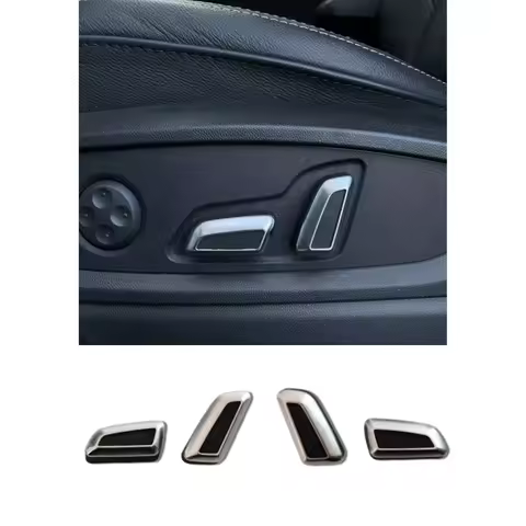 OEM For Audi Q2 Q3 8U A3 S3 8V A4 A5 S4 S5 B8 B9 Q5 8R FY A6 A7 S6 S7 C7 Upgraded chrome seat adjust