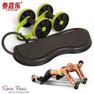 Elastic String Abdominal Wheel Double Wheel Abdominal Wheel Export Amazon AB Roller Men and Women Sl