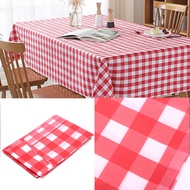 [COD] 【Flash Sale】Disposable หนาสีแดงผ้าปูโต๊ะลายหมากรุก Party งานแต่งงานของตกแต่งบ้าน