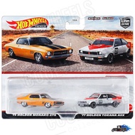 Hot Wheels Premium 2023 Car Culture Twin Pack Holden - '73 Holden Monaro GTS & '77 Holden Torana A9X