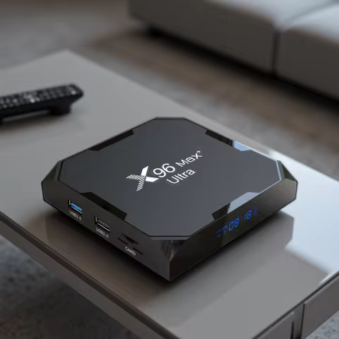 X96Max Plus Ultra TV Box Android 11 Amlogic S905X4 4GB 32GB TVBOX AV1 8K Wifi BT X96 Max Media Playe