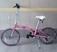oyama摺合單車20寸轆8 X 2速