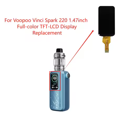 Voopoo Vinci Spark 220 1.47inch Full-color TFT-LCD Display Replacement