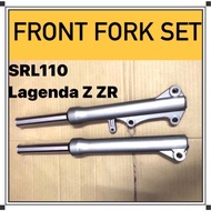 YAMAHA SRL110 FRONT FORK ASSY - SET (ST) // SRL110 LAGENDA110 SRL LAGENDA 110 Z ZR SRL110ZR ZR FRONT