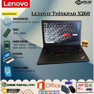 Laptop Lenovo Thinkpad X260 Core i5 Gen 6 Ram 8GB Ssd 256GB