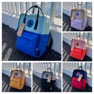 Splicing backpack travel backpack boys and girls students schoolbag 16L computer bag