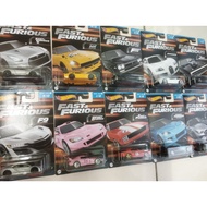 Hot Wheels Mainline Series 3 Fast and Furious Mazda Rx-8 Nissan Skyline GTR Buggati Veyron Datsun Me