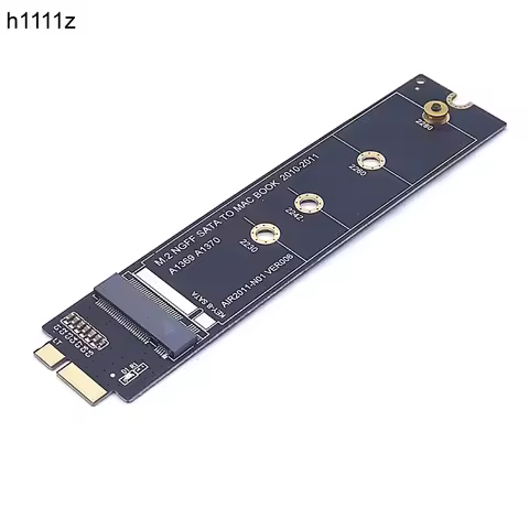For Apple Macbook SSD Adapter 2010 2011 MacBook Air A1369 A1370 M2 SSD Converter Card Adapter Suppor