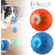2Pcs Vibrating Dog Ball, Shaky Ball Toy for Dogs, Automatic Moving Dog Toy Ball with LED Light, Elec