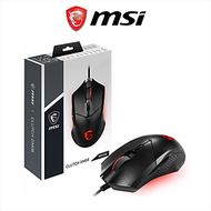 Chuột Gaming Có Dây MSI Clutch GM08 Đèn LED Đỏ, 6 Nút, 3200 DPI Với 5 Mức DPI, Dây Cắm USB Dài 1.8M 