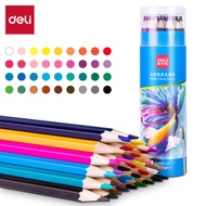 Deli Classic Oil-Based / Water Colour Pencil Pensel Warna 12 Long / 24 Long / 36 Long / 48 Color Lon