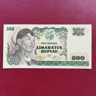 Uang Kuno 500 Sudirman / Soedirman Tahun 1968 Kondisi Gress Aunc